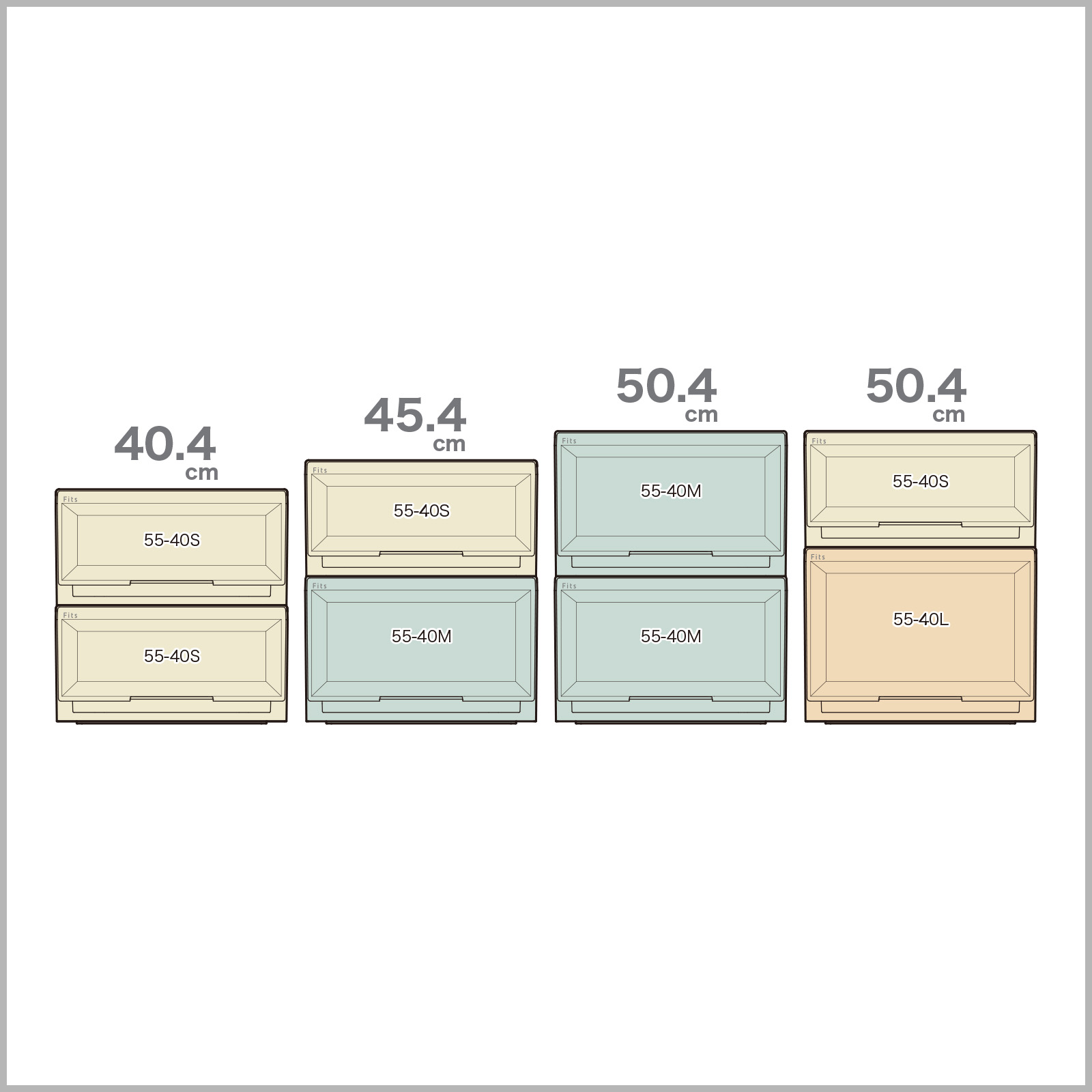 フィッツケース アドバンス 55