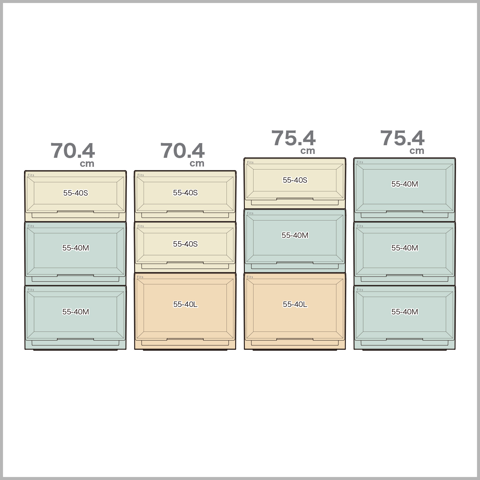 フィッツケース アドバンス 55