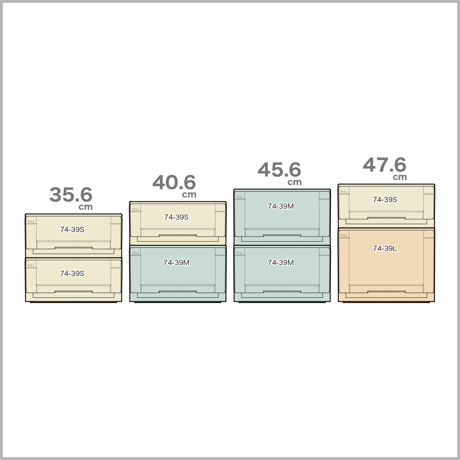 フィッツケース アドバンス 74