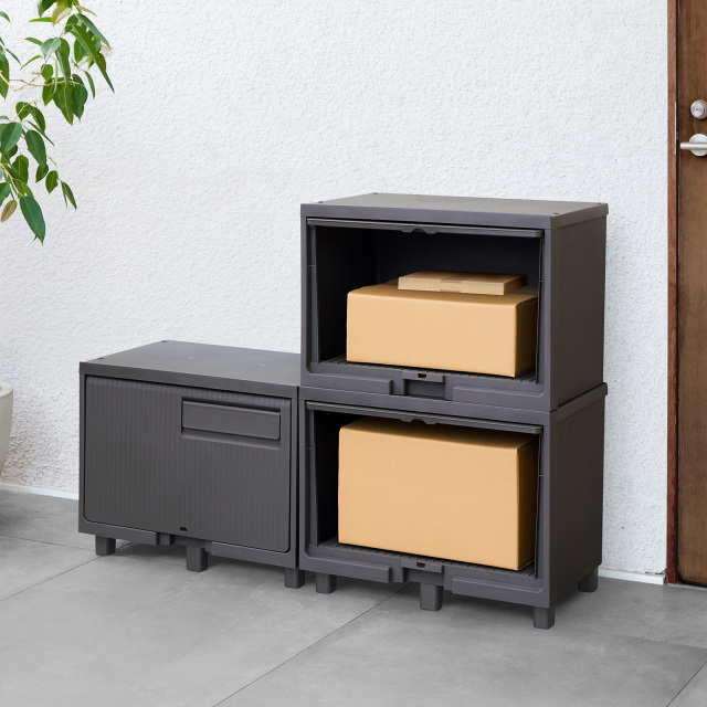 積み重ねても受け取れる宅配ボックス テンマフィッツワールド