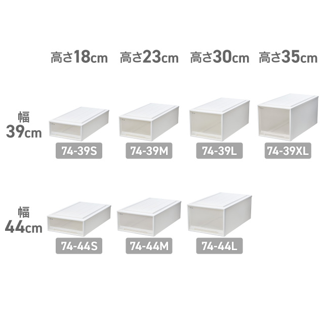 フィッツケース 奥行74cmサイズ