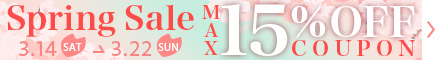 最大15％OFFクーポン